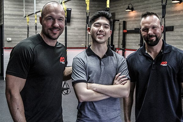Co-founders of Fit in 42 and Owner of Pokehana: Casey Washack, Daniel Lee, Gerry Washack